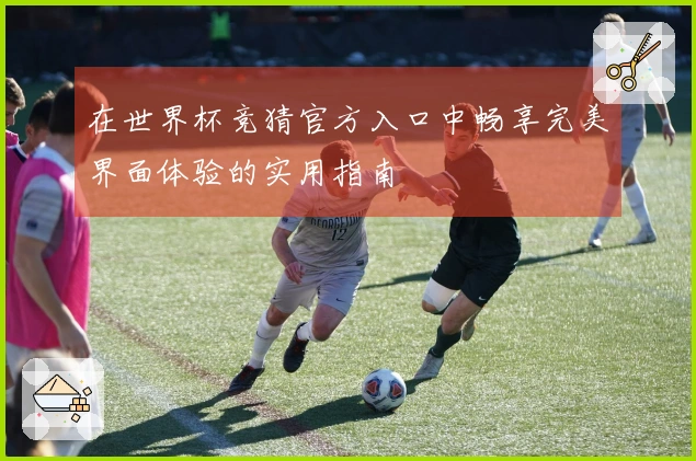 在世界杯竞猜官方入口中畅享完美界面体验的实用指南