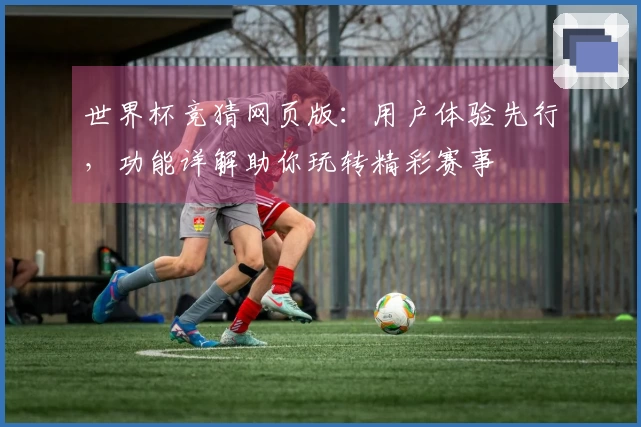 世界杯竞猜网页版：用户体验先行，功能详解助你玩转精彩赛事
